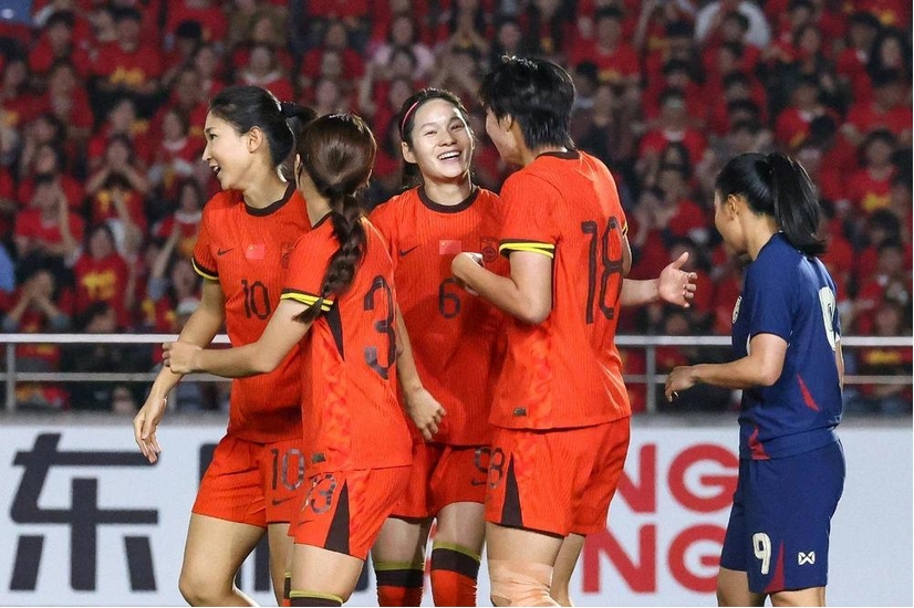 中国女足再次取胜!无人可以阻挡 中国女足再次取胜!无人可以阻挡